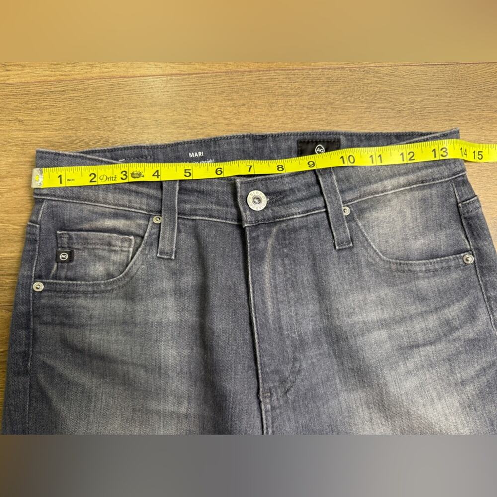 AG Adriano Goldschmied Mari High Rise Straight Jeans Size 27 - Picture 8 of 10